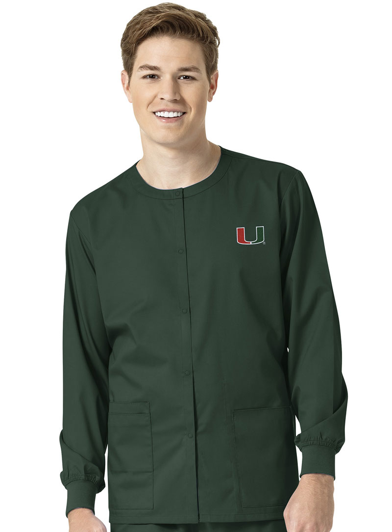 Wink Scrubs: University Of Miami Hurricanes Unisex Nursing Scrub