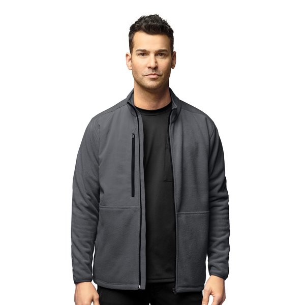 Mens Micro-Fleece Zip Jacket